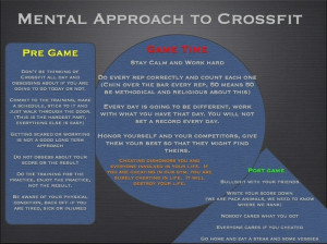 Mental Approach to CrossFit....#crossfit #wodlove