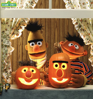 Bert and Ernie Halloween mode