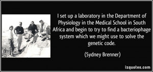 set up a laboratory in the Department of Physiology in the Medical ...