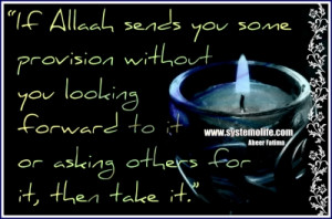 If Allah Send Some Provision Sayings Systemoflife 20120508 1639593617