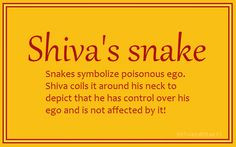Shiva Symbolism More