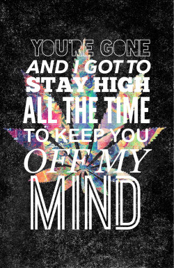 ... Tove Lo hippie sabotage tove lo flip keep you off my mind stay high