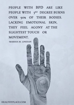 Quote about BPD: 