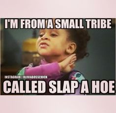 from a tribe called slap a hoe! #oliviabosschick More
