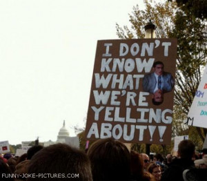 Funny Protest Sign Pictures