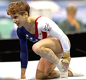 kerri strug kerri s passion for gymnastics was sparked when she was ...