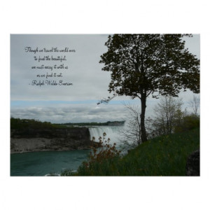 springtime_in_niagara_falls_canada_with_quote_poster ...