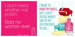 Nail art quotes that made my day..