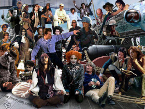 Johnny Depp's movie characters WOW!!!