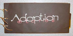 pet adoption scrapbooking mini album