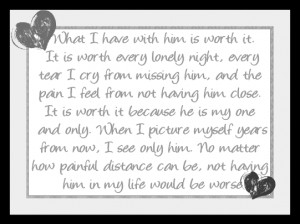 Sad Poem: What I have With Him…