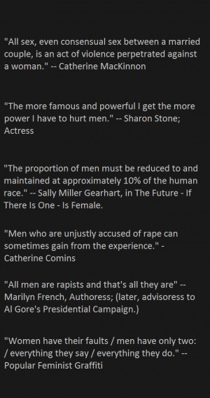 Quotes. Real radical feminist quotes. Some of these are dated, but it ...