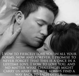 The vow. Quote