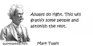 Do it right|Do it well|Doing good deeds|Personal integrity|Quotes ...