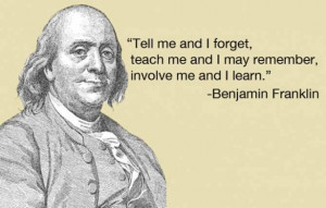 Benjamin Franklin, you've fascinated me since I was in 3rd grade