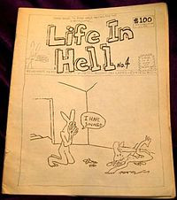 Cover of Life In Hell No. 4, published in 1978