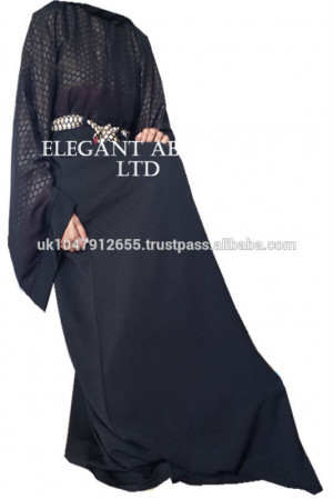 Modest elegant exclusive nida made desginer abaya