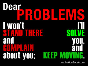 Solve Problems Quote