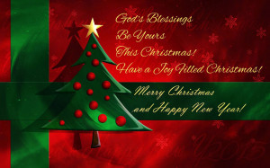blessings be yours this christmas have a joy filled christmas
