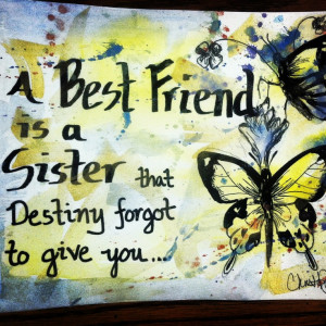 ... Cards Ides, Birthday Cards, Friends Sisters, Sisters Destiny, Quotes