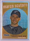 Marco Scutaro refractor 102 of 559 Blue Jays 2008 Topps Heritage C261