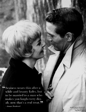 Paul Newman and Joanne Woodward were married for 50 years until his ...