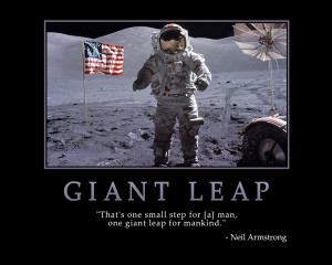 GIANT LEAP - Motivational Wallpapers