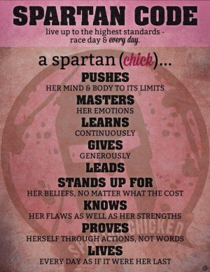 Spartan Chick: Fit Chicks Quotes, Dreams Today, Spartan Codes, Menu ...