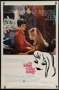 6e467 KILLING OF SISTER GEORGE 1sh 39 69 Susannah York in lesbian