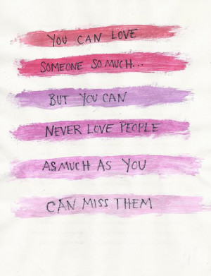 Missing Him Quotes about Cute Missing You