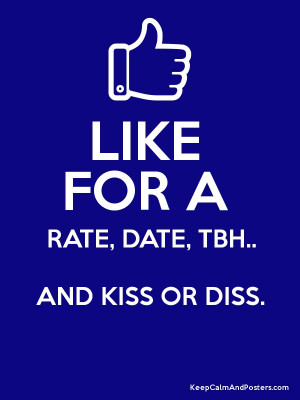 Like For A Tbh Rate And Date