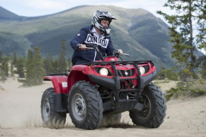 ... PM Harper for riding non-Canadian ATV in rare Yukon ecosystem