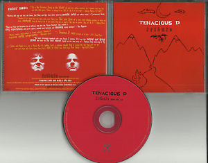 ... -TENACIOUS-D-Tribute-w-RARE-RADIO-EDIT-DJ-PROMO-CD-single-w-QUOTES