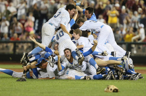 UCLA wins 2013 NCAA baseball championship (photo by Brad Williams)