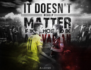 Marco Reus - Mario Gotze by AlbertGFX