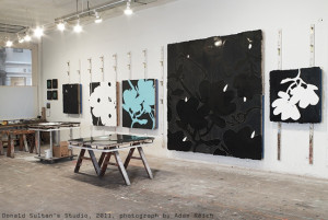 donald sultan's studio, from Soot and Shine Dreams Studios, Artists ...