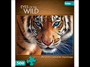 Eyes of the Wild Tiger 500 Piece Puzzle