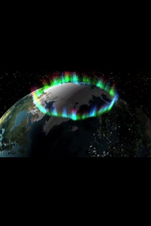 Aurora borealis from space. Alaska's aurora is just part of the ...