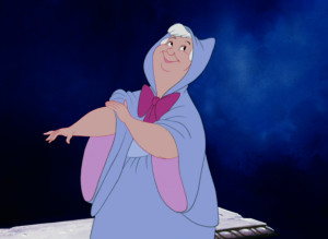 The Fairy Godmother from Disney's animated classic 