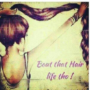 Bout that hair life tho!!!