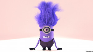 Purple Minion Angry
