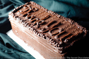 Thank You Chocolate Cake