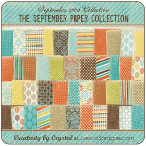 Using scrapbook paper as digital background