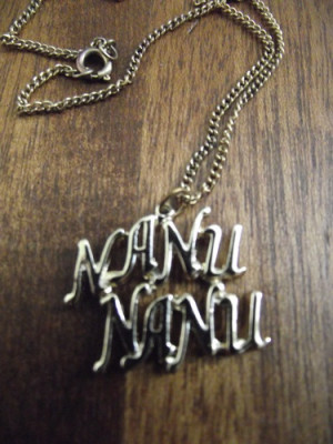 ... jun 24 with a starting bid of $ 2 nanu necklaces mindy nanu nanu nanu
