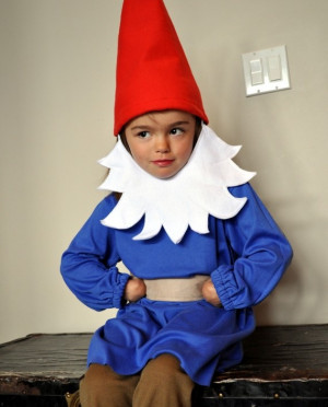 Child Travelocity Gnome Costume Costumes