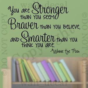... Stronger-Than-You-Seem-Wall-Decal-Vinyl-Sticker-Quote-Winnie-The-Pooh