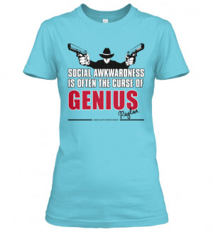 Raylan Givens “Infamous Quotes” Ladies T-Shirts