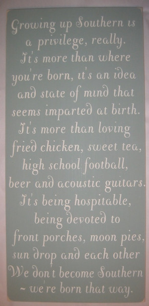 Being Southern... words-to-live-by