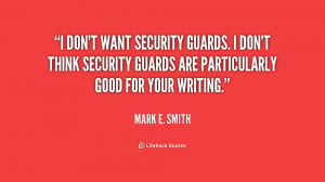 Security Guard Quotes