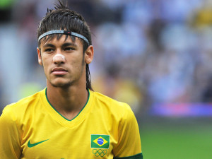 Neymar brazil is a talented young stars, have unique hair styles and ...